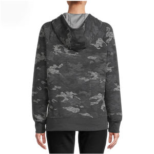 Sweat à capuche tendance pour femme avec tissu polaire chaud, style oversize, manches longues, pull parfait pour le streetwear et les tenues quotidiennes - Product Image 3