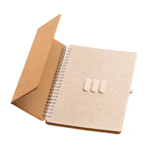 Quaderno in Sughero Personalizzato con Supporto per Cellulare per Gadget Promozionali - Product Image 2