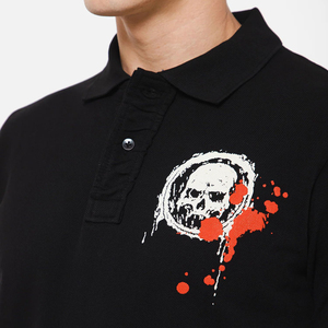 Nouvelle mode polos de golf pour hommes logo personnalisé décontracté Streetwear à manches courtes gaufré t-shirt polos imprimés de haute qualité - Product Image 3