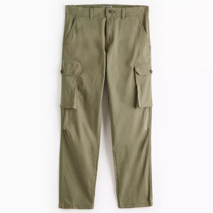 Pantalones Cargo de Lona para Hombre, Estilo Camuflaje, Ligeros, Casuales, con Múltiples Bolsillos - Product Image 4