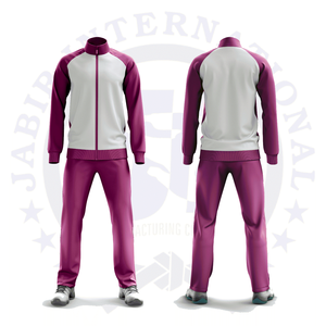 ชุดวอร์มเล่นกีฬาของผู้ชายชุดวอร์มวิ่งลายพิมพ์ดีไซน์สีพื้น - Product Image 3