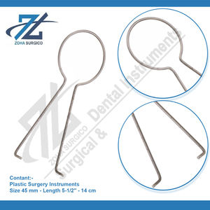 Mckissock พื้นฐาน45มม. areola MARKER 14ซม. เครื่องมือศัลยกรรมพลาสติกรูกุญแจลดเต้านมผลิตในปากีสถาน - Product Image 3