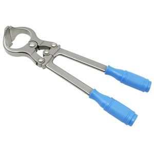 Castrador Burdizzo Reutilizable de Acero Inoxidable para Uso Veterinario Equino - Cierre de Mandíbula Suave y Preciso para Procedimientos en Granjas Animales - Product Image 1