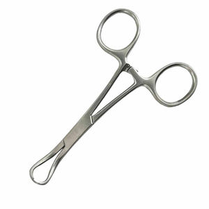 ที่หนีบผ้าขนหนูแบบแมนนวลคุณภาพสูง ผิวด้าน สแตนเลสเยอรมัน ขนาด 4.5 นิ้ว ใช้ซ้ำได้ เกรด A+ สำหรับใช้ในโรงพยาบาล ห้องผ่าตัด - Product Image 3