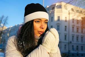 2025 New Design Wool/Cotton Breathable Waterproof Jacquard Unisex Adult Beanie Hats OEM Service Wholesale Custom Made High - Product Image 4