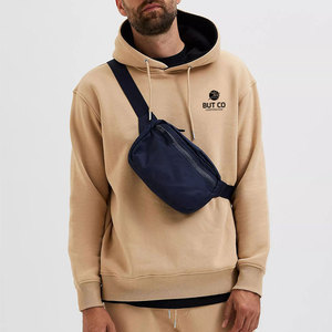 Sweats à capuche d'hiver décontractés pour hommes 100% coton Motif solide Design Respirant à la mode Utilisation en extérieur Pull personnalisable - Product Image 3