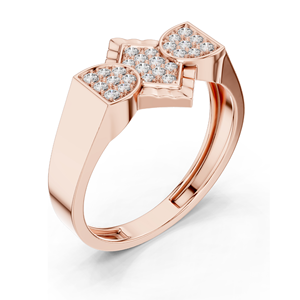 Bague pour femme en diamant de laboratoire et moissanite 0,262 CT, clarté VVS-VS EF, or 18 carats, 14 carats, 10 carats et argent 925, rose, jaune, blanc - Product Image 6