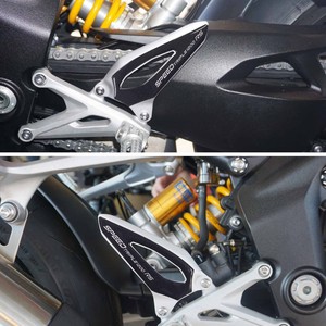 Autocollants personnalisables pour béquille de moto et protection de réservoir, compatibles avec Triumph Speed Triple 1200 RS - Product Image 4