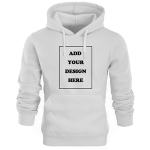 Hommes Sports Femmes Casual Hoodies Personnalisez votre logo Couleur Unie Poche À Capuche Fitness Mode Unisexe Pulls Basic Sweatshirts - Product Image 5