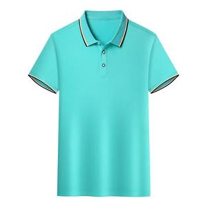 Las Camisetas De Golf personalizadas de alta calidad usan camisetas de algodón 100%, polos bordados de secado rápido, polos sólidos para hombres - Product Image 5