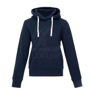 Último diseño mujeres sudaderas con capucha hechas en Pakistán ropa de calle precio al por mayor sudaderas con capucha para mujeres venta en línea - Product Image 6