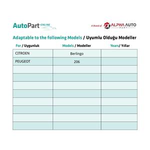 Clips de moulures latérales de porte noirs pour Citroën Berlingo Peugeot 206 Partner - 50 pièces - Product Image 5