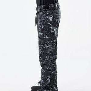 Pantalones de esquí personalizados OEM para hombre con logotipo de tela transpirable a prueba de viento, ajuste térmico y soporte de etiquetado - Product Image 3