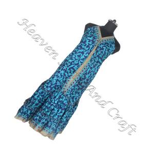 SD004 สารี/ส่าหรี/ชารีอินเดียและปากีสถานเสื้อผ้าจากอินเดียฮิปปี้BohoอินเดียHandmadeสตรีVINTAGE Sariผ้าไหม - Product Image 5