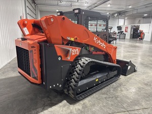 Minicargadora Kubota diésel de orugas compacta con cucharón frontal ASV usada, equipo de construcción de alto momento de carga - Product Image 4