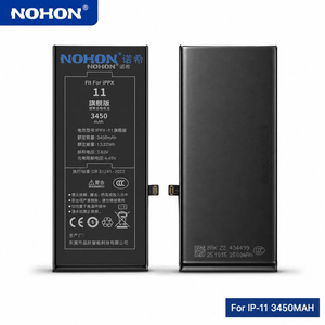 <span class=keywords><strong>แบ</strong></span><span class=keywords><strong>ต</strong></span>เตอรี่โทรศัพท์มือถือสำหรับ <span class=keywords><strong>iPhone</strong></span> <span class=keywords><strong>11</strong></span> ความจุสูง 3450mAh ยี่ห้อ NOHON <span class=keywords><strong>แบ</strong></span><span class=keywords><strong>ต</strong></span>เตอรี่ลิเธียมโพลิเมอร์ 3.83V ชาร์จซ้ำได้ ใช้งานได้ยาวนาน ขายส่ง B2B - Product Image 1