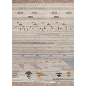 Freedom Manchaha Hand Knotted Wool & Silk <b>Rug</b> Geometric Pattern in <b>Grey</b> Black for Home Living Room Bedroom 10mm <b>Thickness</b>-Lub-44 - Product Image 4