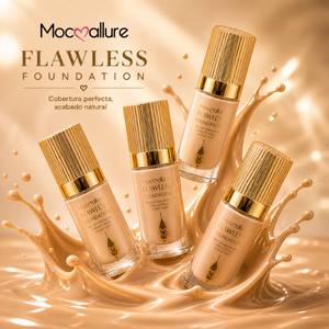 <b>Foundation</b> Liquid Mocoallure Makeup Natural Finish Long Wear 12 Shades Display Bottle - Product Image 6