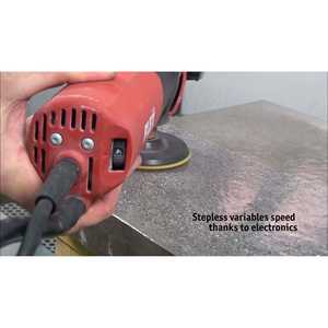 Pulidora Húmeda de 5 Pulgadas para Piedra Natural y Concreto, Velocidad Variable, con Fuente de Alimentación Eléctrica/a Batería, para Pulir Pisos de Automóviles - Product Image 3