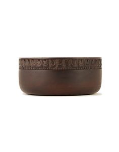 Bol de service en bois naturel fabriqué à la main motif unique finition lisse Style moderne stocké marque RMW pour manger quantité en vrac - Product Image 4