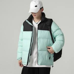 เสื้อแจ็คเก็ตพัฟเฟอร์บุผ้าสำหรับผู้ชาย ฤดูหนาว มีฮู้ด แบบกลับด้านได้ ระบายอากาศ กันน้ำ กันลม ปรับแต่งสี/โลโก้ได้ บริการ OEM - Product Image 5