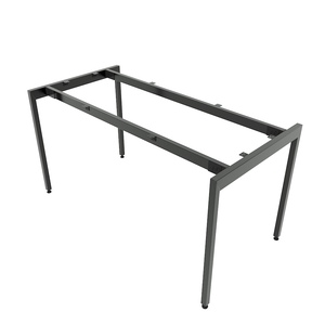Mesa para Oficina en Casa y Hotel, Estructura de Acero, 140x70cm, Diseño Minimalista Moderno, Metal HCSL007 - Product Image 1