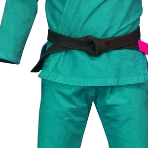 Ensemble d'uniformes de karaté 100% coton, séchage rapide, léger, tenue d'entraînement avec ceinture élastique, ceinture gratuite, Bjj Gi Arts martiaux - Product Image 4