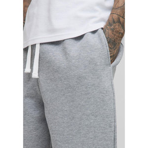 Pantalones de chándal de forro polar de algodón pesado para hombre con cordón Joggers holgados al por mayor - Product Image 3
