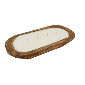 ชามไม้ตกแต่งทำจากแป้งไม้แบบตั้งเทียนได้สินค้าขายดี - Product Image 6