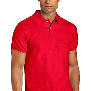 Solapa de golf bordada para hombre de alta calidad de diseño personalizado para deportes y ropa inteligente informal tela de jersey con patrón sólido para Polo Shir - Product Image 2
