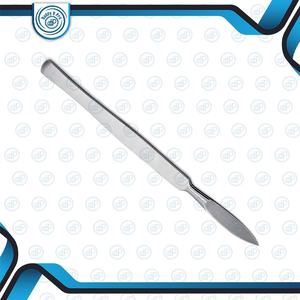 DADDY D PRO Mango de bisturí con hoja de 15cm Extremo DE TRABAJO 4cm Instrumento Premium de acero inoxidable CERTIFICADO CE ISO - Product Image 4