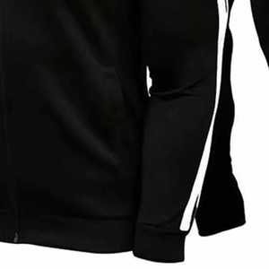 Ensemble de survêtement de couleur contrastée de fabrication personnalisée de qualité supérieure Micro survêtement zippé avec poches - Product Image 5