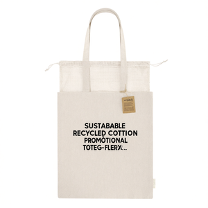 Borsa Promozionale Sostenibile in Cotone Riciclato - Flerix - Product Image 2