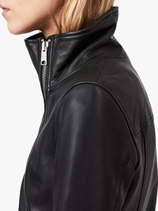 Nouvelle veste en cuir pour femme 2026 à manches longues avec poignets boutonnés élégants, coupe classique et audacieuse. - Product Image 4