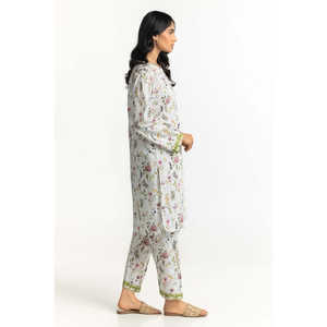 ชุดเซ็ตผ้าวิสโคสสีขาวพิมพ์ลายแจ็คการ์ดสไตล์โบฮีเมียนสำหรับผู้หญิง เหมาะสำหรับชุดฤดูใบไม้ผลิ/ฤดูร้อน มีจำหน่ายในไซส์ XS ถึง XL - Product Image 6