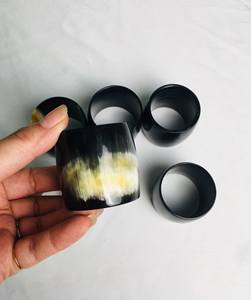 ห่วงรัดผ้าเช็ดปากรูปเขาควายสำหรับตกแต่งงานปาร์ตี้การตั้งค่าโต๊ะในวันหยุดที่หรูหราสำหรับโอกาสพิเศษ - Product Image 2