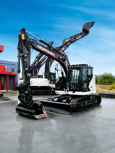 Excavadora de Orugas Hidromek HMK145LC 5 SR con Certificación CE, Motor Isuzu, Bomba Kawasaki, Alta Potencia de Excavación, Diseño Compacto de Giro - Product Image 4