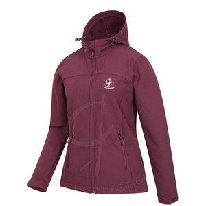 Chaquetas de tela de poliéster 100% más vendidas con capucha de manga larga parches personalizados carta piel de oveja técnica teñida lisa al por mayor - Product Image 3
