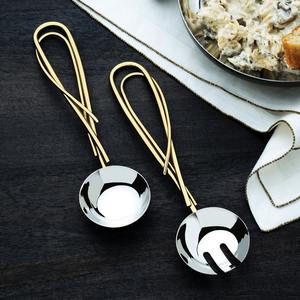 Nueva Venta de cubiertos para casas de lujo, gran llegada de cubiertos para comedores elegantes, precio al por mayor, cubiertos de acero con espejo - Product Image 5