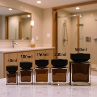 Vente en gros de flacons d'aromathérapie en verre de 50 ml, 100 ml, 150 ml, 200 ml, diffuseur sans flamme pour les intérieurs modernes
