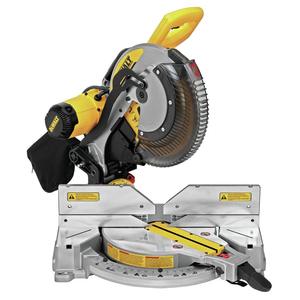Sierra Ingletadora Eléctrica de Doble Bisel DWS716R de Grado Industrial, 15 Amperios, 12 Pulgadas, para Cortar Metal, Azulejos, Madera y Piedra, Ángulo de Corte de 45 Grados - Product Image 6