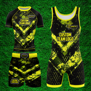 Ensemble de lutte en gros, lot de vêtements de lutte en gros, ensemble de lutte d'équipe, ensemble de lutte avec logo personnalisé - Product Image 2