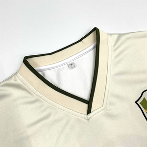 Vêtements de sport personnalisés maillot de football respirant à séchage rapide chemise de football pour jeunes hommes t-shirt de football rétro - Product Image 3