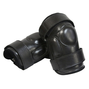Protection de genou en cuir pour joueur de polo, genouillères d'équitation, genouillères souples en cuir véritable à 100%, prix de vente en gros 2026 - Product Image 4