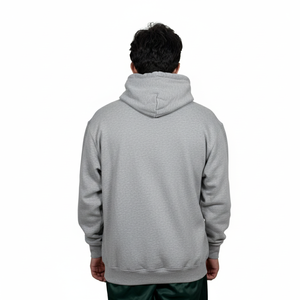 Sweat-shirts à capuche pour hommes de haute qualité en coton/polyester Impression de logo personnalisée Teinture unie basiques Sweat-shirts - Product Image 2