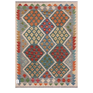 Tapis Kilim d'Afghanistan Maimana 148 X107 cm Tapis traditionnels tissés à la main et ensembles - Product Image 1
