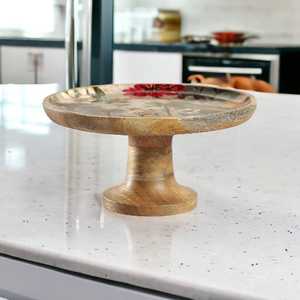 Support à gâteau rond personnalisé en bois pour tasses à dessert pour mariages fêtes restaurants boulangeries hôtels ou bureaux à domicile - Product Image 4