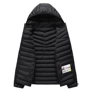 Chaqueta con capucha acolchada de estilo urbano, Abrigo acolchado ligero a prueba de viento en amarillo mostaza | Ropa de invierno de moda | OEM Ready - Product Image 5