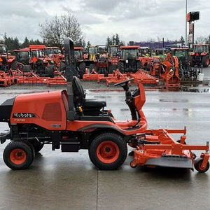 Meilleure offre!!! KUBOTA F3710 Tondeuse à virage zéro manuelle 1800W Tondeuse à gazon rotative avec bac à herbe - Product Image 5