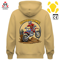 Sweat à capuche en polaire pour amoureux de la moto, unisexe, chaud, avec imprimé Bold Rider, coupe-vent, séchage rapide, protection hivernale